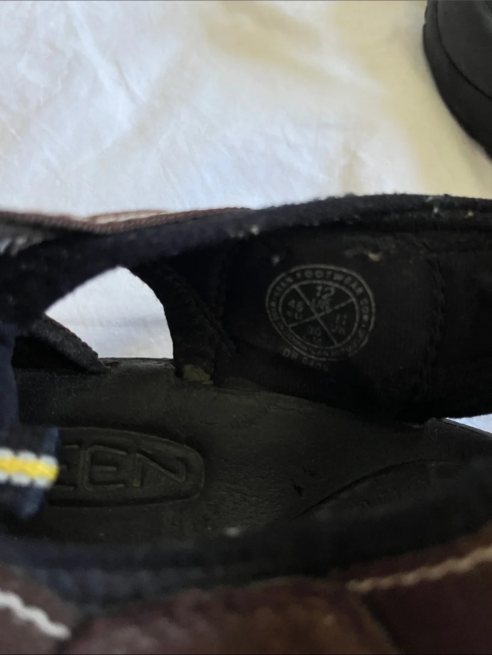 KEEN Newport H2 men's sandals in brown with a bungee cinching system